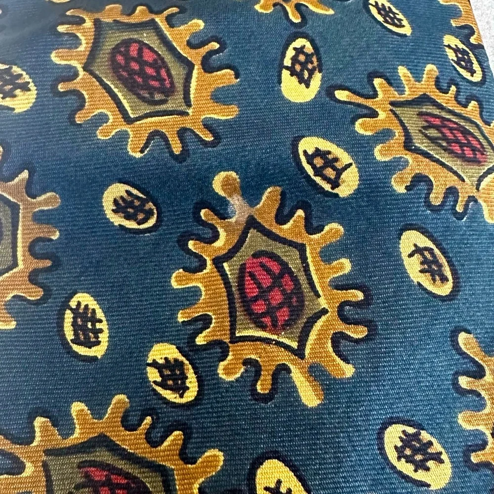DIOR Silk Art Deco Vintage Tie